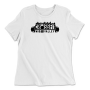 Womens 2X-Large WHITE Relaxed Jersey T-Shirt