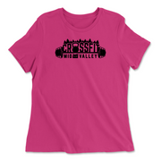 Womens 2X-Large BERRY Relaxed Jersey T-Shirt
