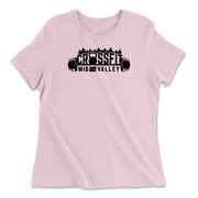 Womens 2X-Large PINK Relaxed Jersey T-Shirt