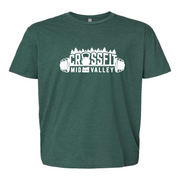 Mens 2X-Large HEATHER_FOREST_GREEN T-Shirt