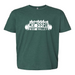 Mens 2X-Large HEATHER_FOREST_GREEN T-Shirt