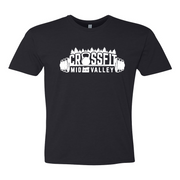 Mens 2X-Large BLACK T-Shirt