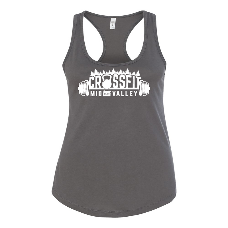 Womens 2X-Large DARK_GRAY Tank Top