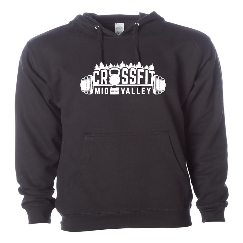 Mens 2X-Large BLACK Hoodie