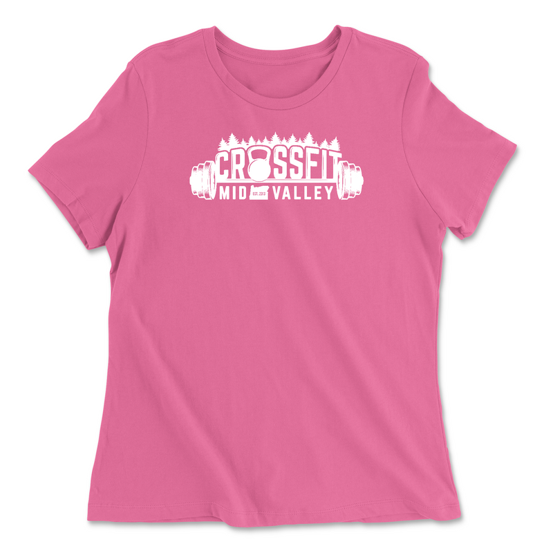 Womens 2X-Large CHARITY_PINK Relaxed Jersey T-Shirt