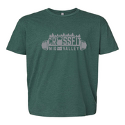 Mens 2X-Large HEATHER_FOREST_GREEN T-Shirt