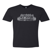 Mens 2X-Large BLACK T-Shirt