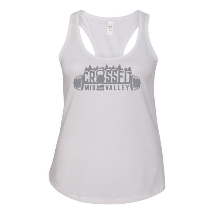 Womens 2X-Large WHITE Tank Top