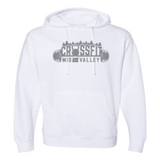 Mens 2X-Large WHITE Hoodie