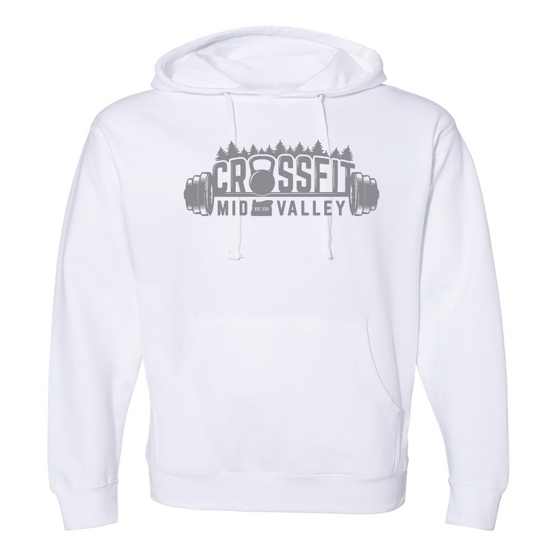 Mens 2X-Large WHITE Hoodie
