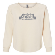 Womens 2X-Large BONE CrewNeck