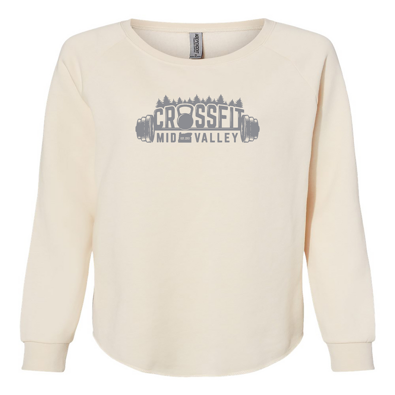 Womens 2X-Large BONE CrewNeck