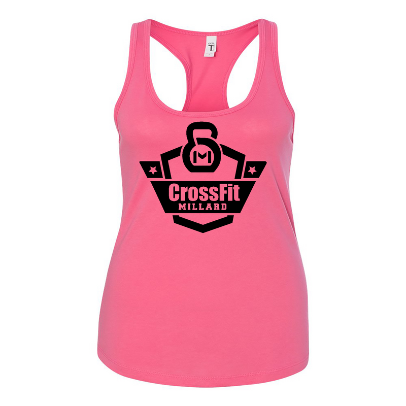 Womens 2X-Large HOT_PINK Tank Top