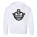 Mens 2X-Large WHITE Hoodie
