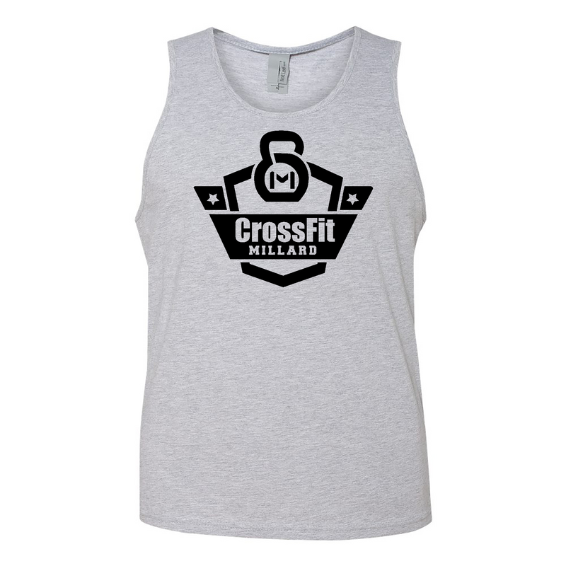 Mens 2X-Large HEATHER_GRAY Tank Top