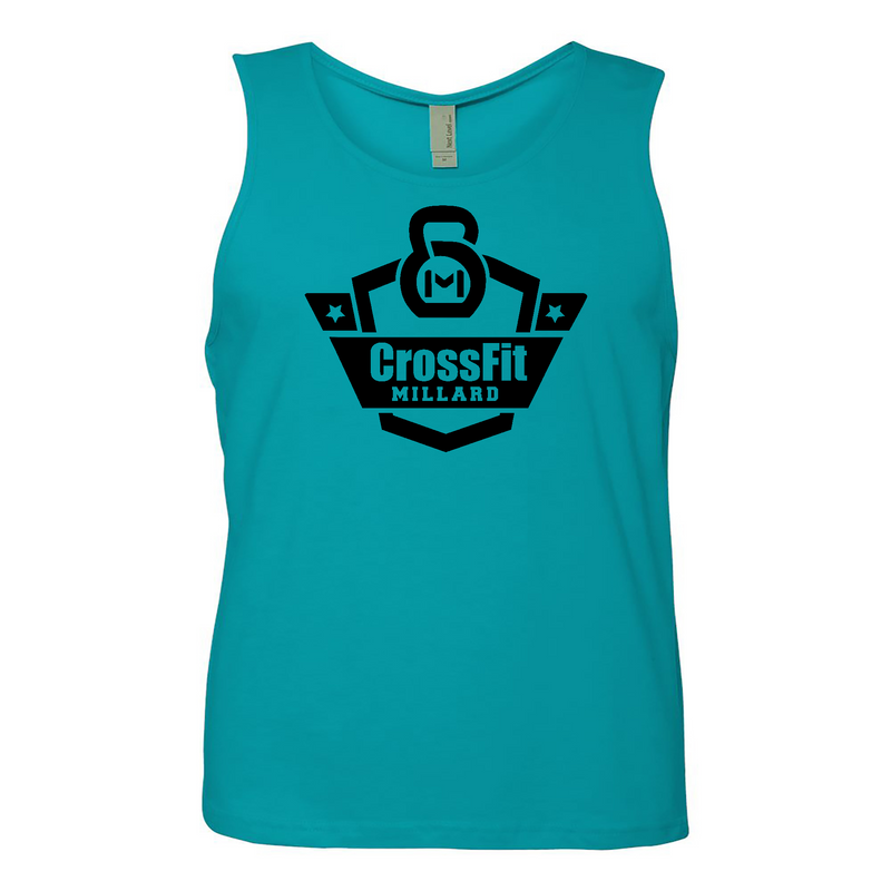 Mens 2X-Large TAHITI_BLUE Tank Top