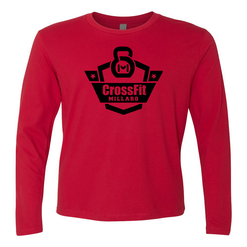 Mens 2X-Large RED Long Sleeve