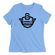 Womens 2X-Large CAROLINA_BLUE Relaxed Jersey T-Shirt
