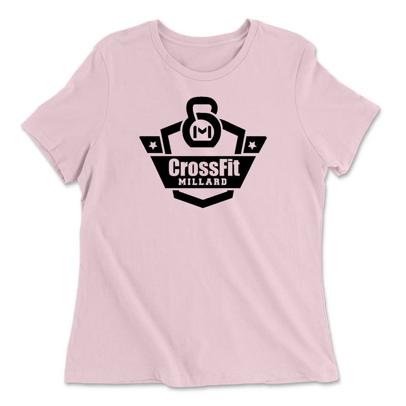 Womens 2X-Large PINK Relaxed Jersey T-Shirt