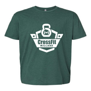 Mens 2X-Large HEATHER_FOREST_GREEN T-Shirt