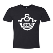 Mens 2X-Large BLACK T-Shirt