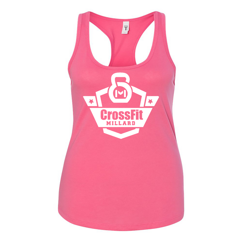 Womens 2X-Large HOT_PINK Tank Top