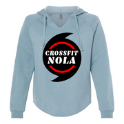 Womens 2X-Large MISTY_BLUE Hoodie