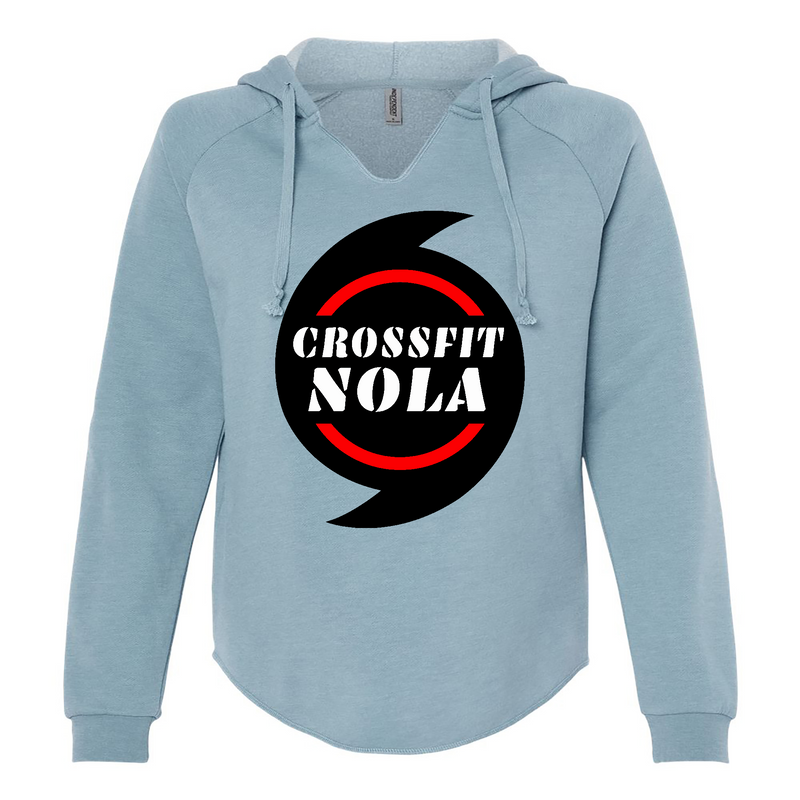 Womens 2X-Large MISTY_BLUE Hoodie