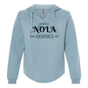 Womens 2X-Large MISTY_BLUE Hoodie