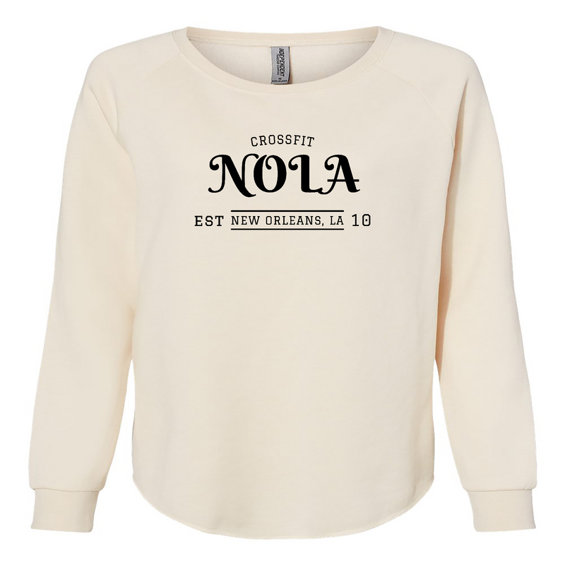 Womens 2X-Large BONE CrewNeck