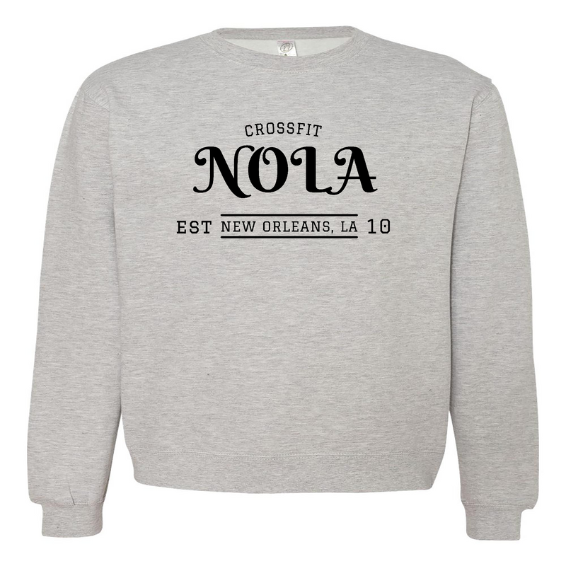 Mens 2X-Large GREY_HEATHER Midweight Sweatshirt