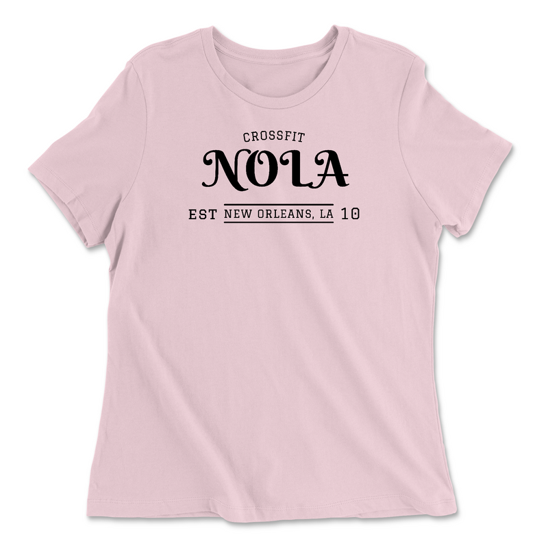 Womens 2X-Large PINK Relaxed Jersey T-Shirt