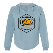 Womens 2X-Large MISTY_BLUE Hoodie