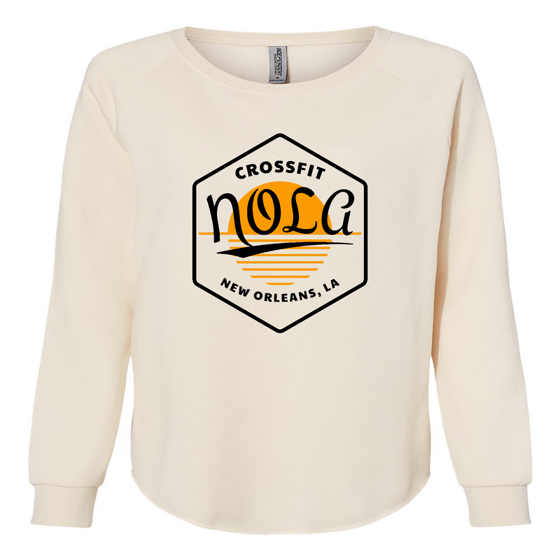 Womens 2X-Large BONE CrewNeck