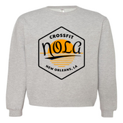 Mens 2X-Large GREY_HEATHER Midweight Sweatshirt
