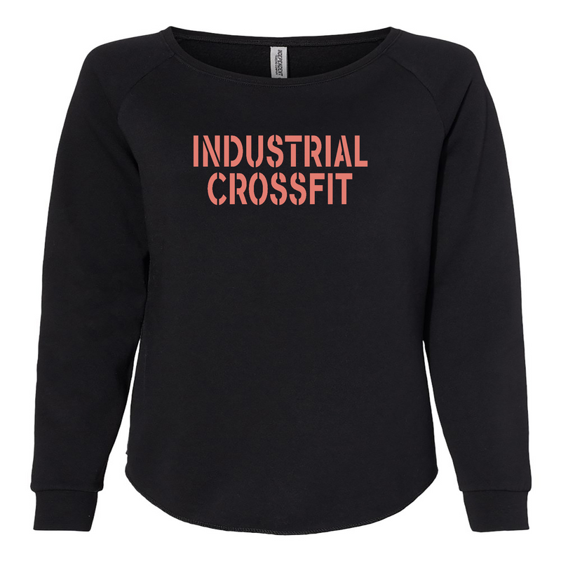 Womens 2X-Large BLACK CrewNeck