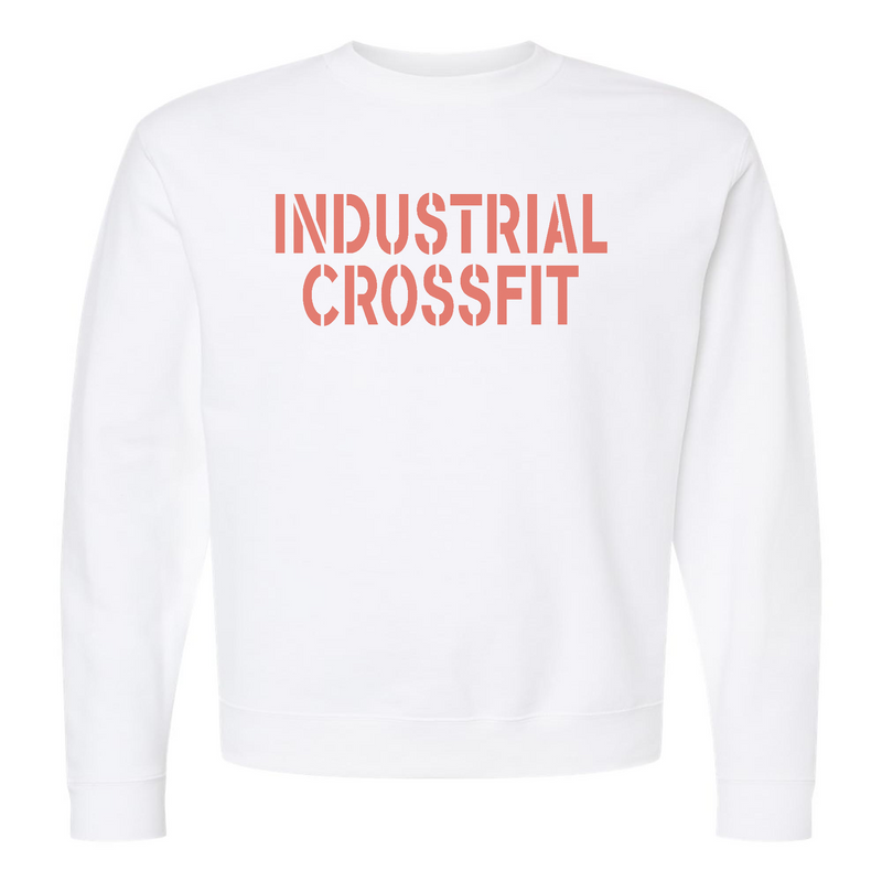 Mens 2X-Large WHITE Midweight Sweatshirt