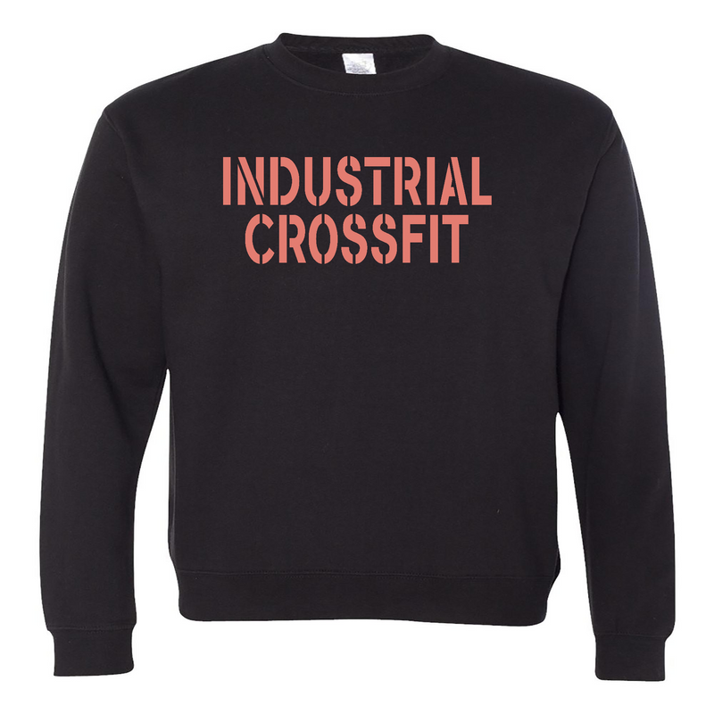Mens 2X-Large BLACK Midweight Sweatshirt