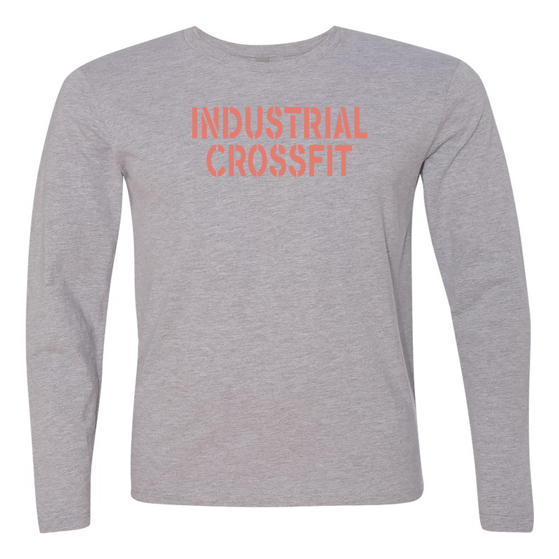Mens 2X-Large HEATHER_GRAY Long Sleeve