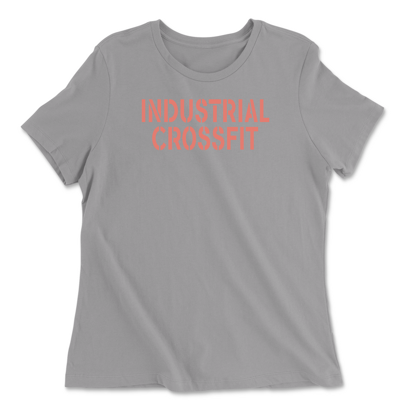 Womens 2X-Large SOLID_ATHLETIC_GREY Relaxed Jersey T-Shirt