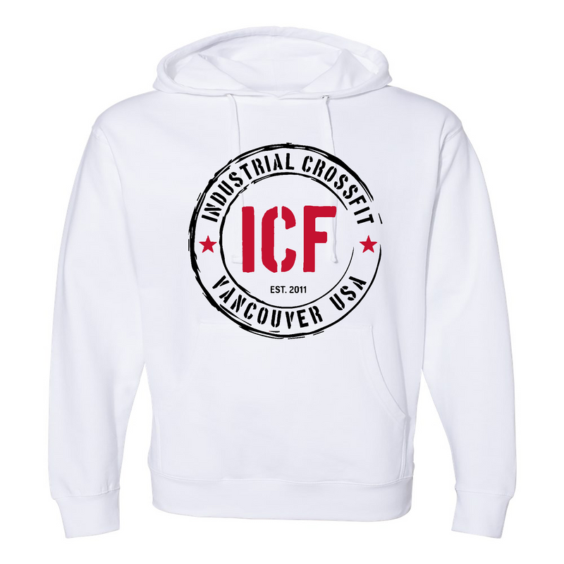 Mens 2X-Large WHITE Hoodie