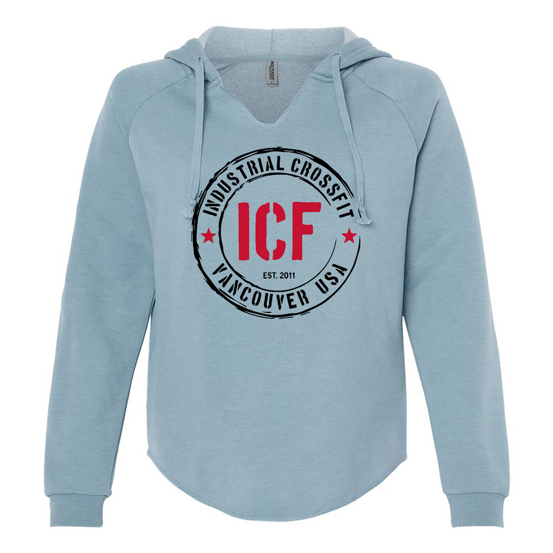 Womens 2X-Large MISTY_BLUE Hoodie