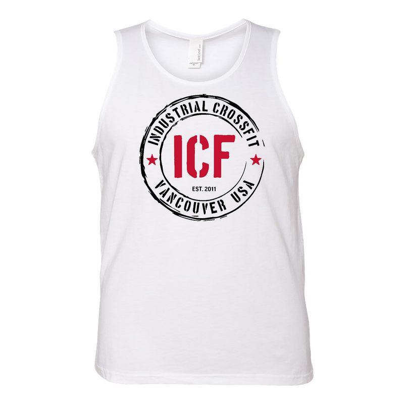 Mens 2X-Large WHITE Tank Top