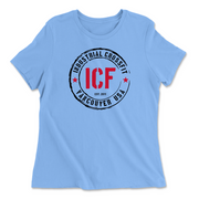 Womens 2X-Large CAROLINA_BLUE Relaxed Jersey T-Shirt