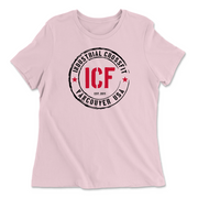 Womens 2X-Large PINK Relaxed Jersey T-Shirt