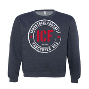 Mens 2X-Large CLASSIC_NAVY_HEATHER Midweight Sweatshirt