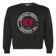 Mens 2X-Large CHARCOAL_HEATHER Midweight Sweatshirt
