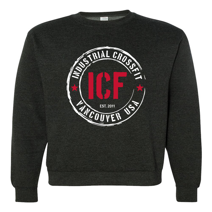 Mens 2X-Large CHARCOAL_HEATHER Midweight Sweatshirt