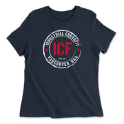 Womens 2X-Large NAVY Relaxed Jersey T-Shirt