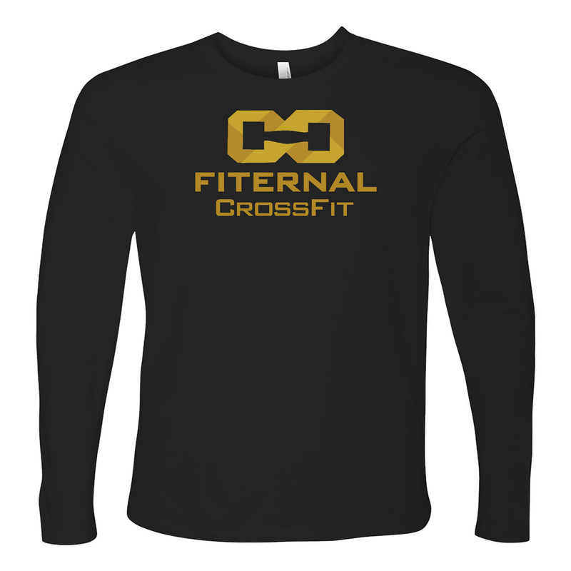 Fiternal CrossFit Gold Mens - Long Sleeve